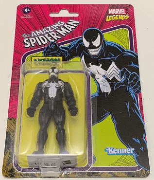 Marvel Comics Venom Spider-Man action figure.